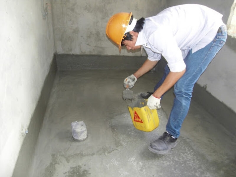 thi công chống thấm nhà vệ sinh