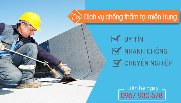 Dịch vụ thi công chống thấm trọn gói