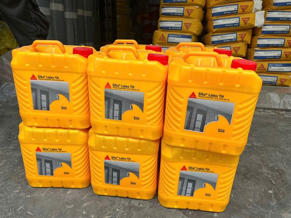 Sika Latex TH thường được ứng dụng trong sàn vệ sinh, sân thượng, tường chắn nước và khu vực ẩm ướt