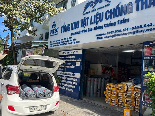 Tổng kho chống thấm Hoàng Thủy là địa chỉ top đầu về cung cấp vữa rót chống thấm tại Nghệ An uy tín và chất lượng