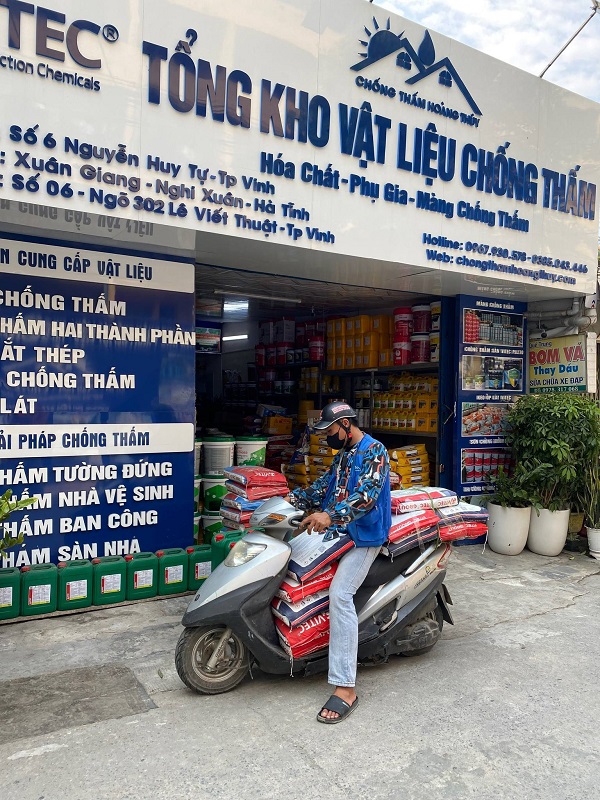 Tổng kho chống thấm Hoàng Thủy – Địa chỉ uy tín phân phối và thi công vữa rót Vitec Grout chính hãng tại Nghệ An