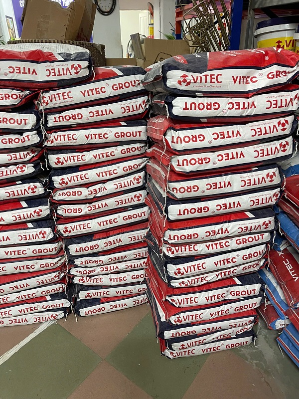 Vữa rót Vitec Grout chính hãng tại Nghệ An