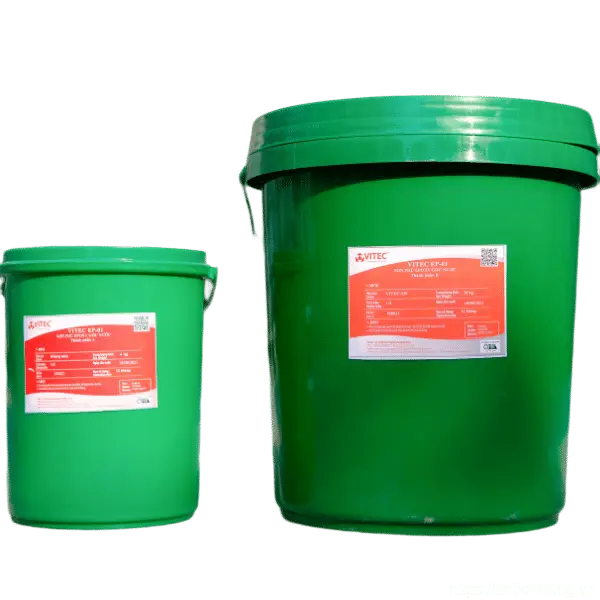 Sơn phủ chông thấm epoxy VITEC EP-01 có độ bám dính tốt, dùng để chống thấm, chống ăn mòn, kháng hóa chất, chống mài mòn