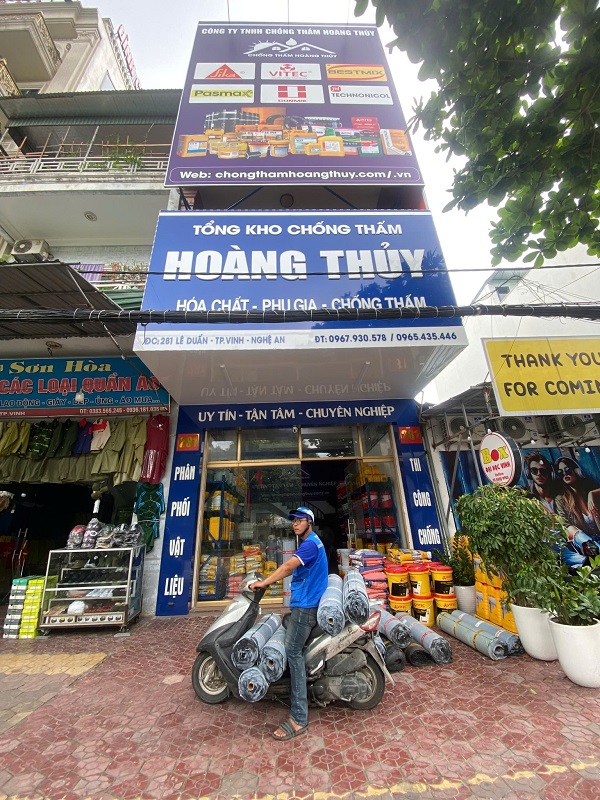 Công ty chống thấm tại Nghệ An, Hà Tĩnh Uy Tín – Hoàng Thủy