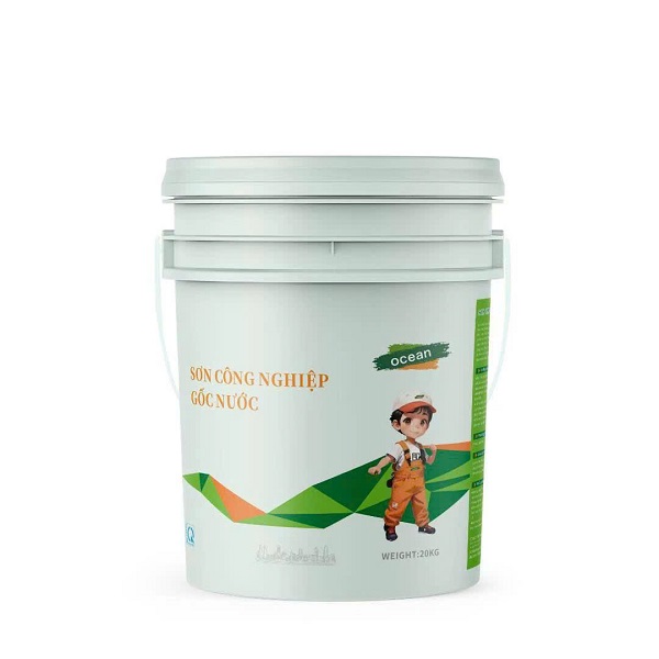 Sơn chống nóng mái kính gốc nước có thành phần chính là nhựa acrylic kết hợp phụ gia phản xạ nhiệt, giúp giảm nhiệt hiệu quả mà không gây mùi độc hại