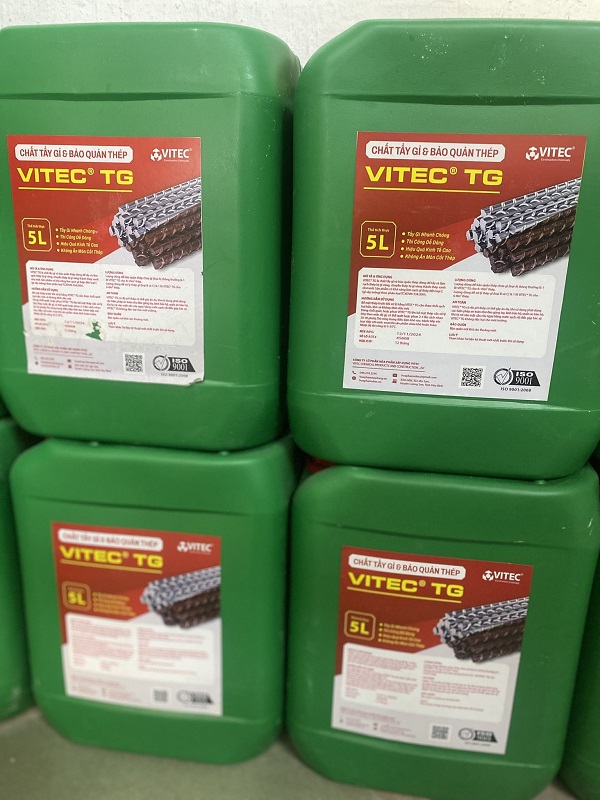 Việc thi công Vitec TG cần thực hiện đúng quy trình kỹ thuật, để dung dịch phát huy hiệu quả tối đa trong việc loại bỏ gỉ sét