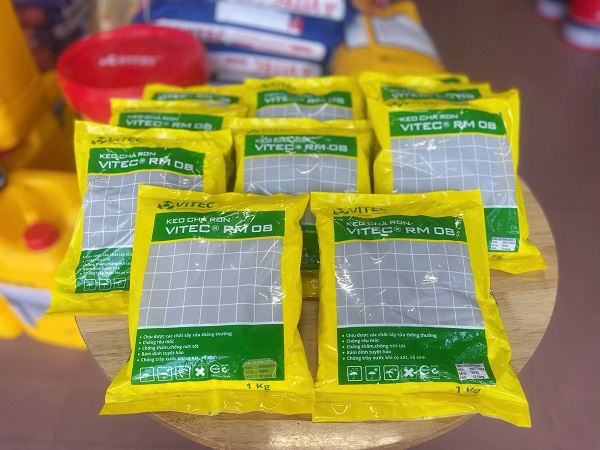 Tổng kho Chống Thấm Hoàng Thủy – Đơn vị phân phối & thi công keo chà ron Vitec RM08 tại Hà Tĩnh uy tín, chất lượng