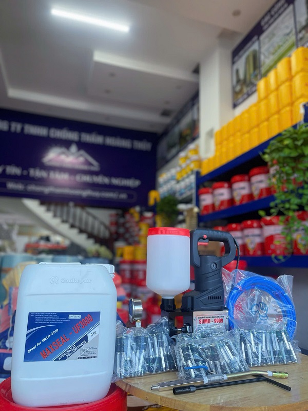 Thi công đúng kỹ thuật giúp Maxseal UF3000 phát huy tối đa công năng, bịt kín hoàn toàn vết nứt và ngăn nước xâm nhập lâu dài