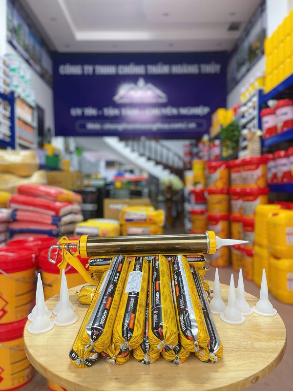 Tổng kho chống thấm Hoàng Thủy – Địa chỉ phân phối và thi công keo trám khe Hyperseal Expert tại Nghệ An uy tín, chất lượng