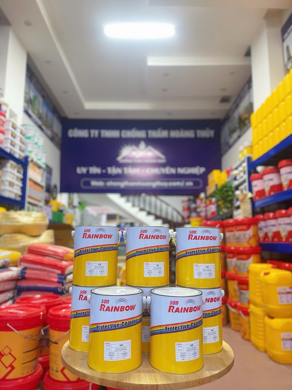 Tổng kho Chống Thấm Hoàng Thủy – Địa chỉ phân phối chống thấm Rainbow tại Nghệ An uy tín, chất lượng