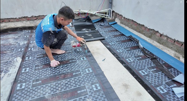 Màng chống thấm khò nóng là dòng màng được dùng nhiều nhất tại Nghệ An nhờ độ bền cao và khả năng chịu thời tiết tốt