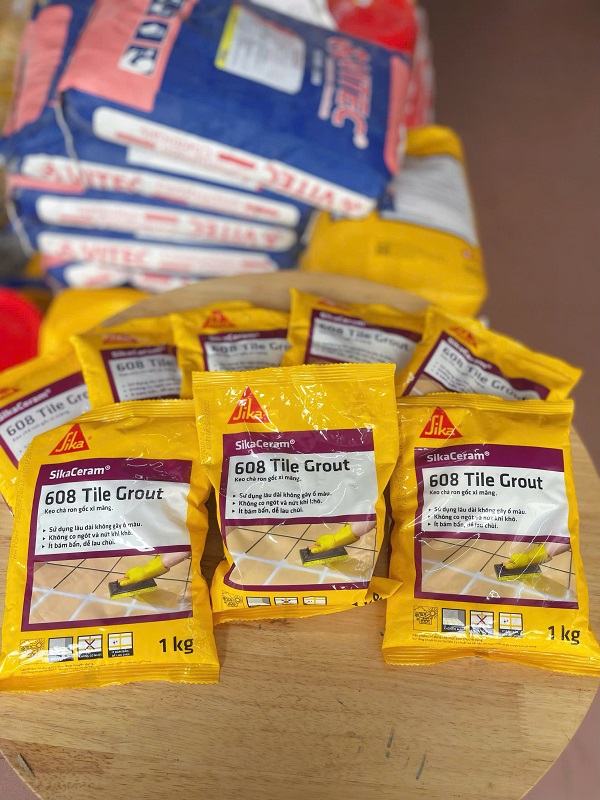 Để đảm bảo mạch ron đạt độ đặc chắc, thẩm mỹ và bền lâu, quá trình thi công SikaCeram 608 Tile Grout cần tuân thủ đúng theo hướng dẫn kỹ thuật