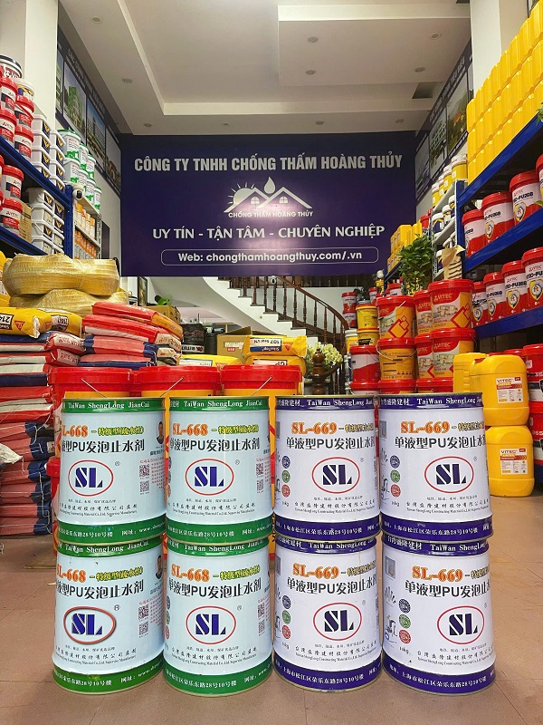 Keo PU SL có tuổi thọ tương đương kết cấu bê tông, không bị lão hóa, không hòa tan trong nước
