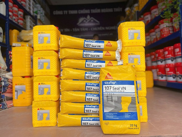Sika Top Seal 107 tại Nghệ An được đánh giá là dòng sản phẩm chống thấm hiệu quả, an toàn, dễ thi công và có độ bền vượt trội