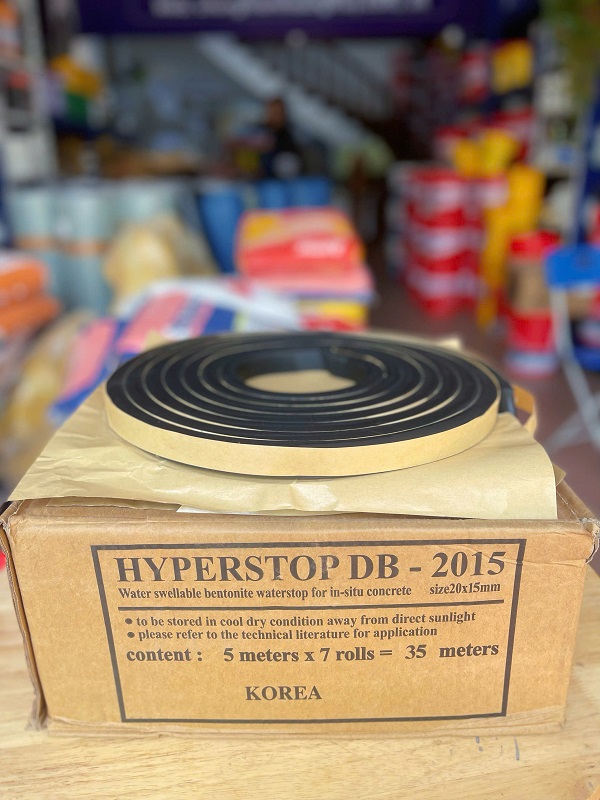 Băng trương nở chống thấm giữ vai trò quan trọng trong nhóm vật liệu ngăn nước từ bên trong kết cấu