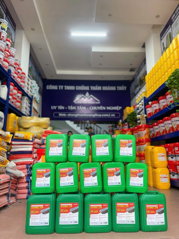 Tổng Kho Chống Thấm Hoàng Thủy – Đơn vị phân phối tẩy gỉ sắt thép Vitec TG Nghệ An uy tín