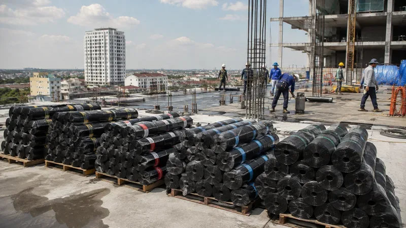 Cung cấp màng chống thấm Conmik, CKA, Pasmax tại Thanh Hóa cho công trình