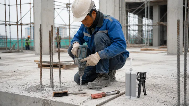 Nhu cầu mua keo cấy thép tại Thanh Hóa trong xây dựng
