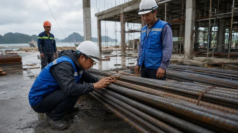 Nhu cầu tẩy gỉ sắt thép trong công trình xây dựng tại Quảng Bình