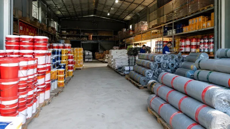 Hoàng Thủy cung cấp vật liệu chống thấm tại Thanh Hóa cho đại lý và nhà thầu