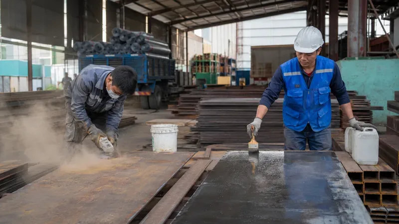 Lợi ích của hóa chất tẩy gỉ so với chà nhám, đánh bàn chải thủ công