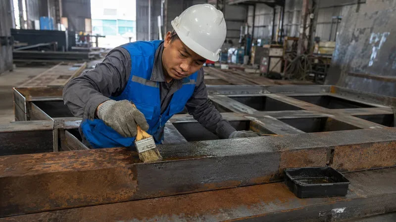 Quy trình tẩy gỉ sắt thép đúng kỹ thuật trước khi sơn phủ