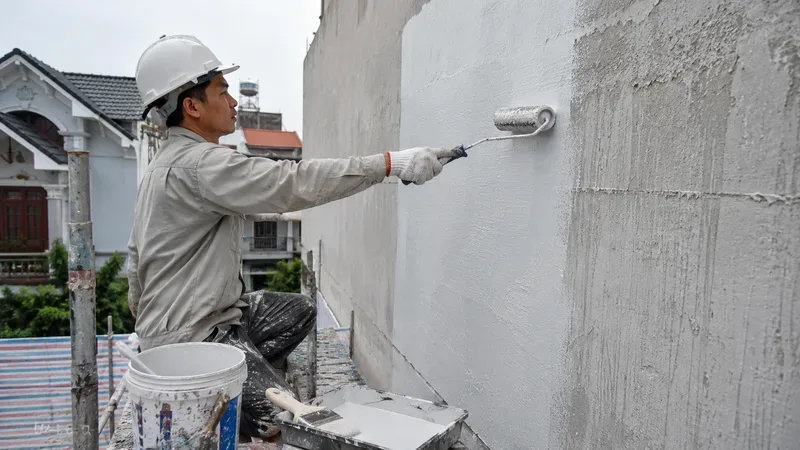 Quy trình thi công sơn chống thấm tường đứng đúng kỹ thuật